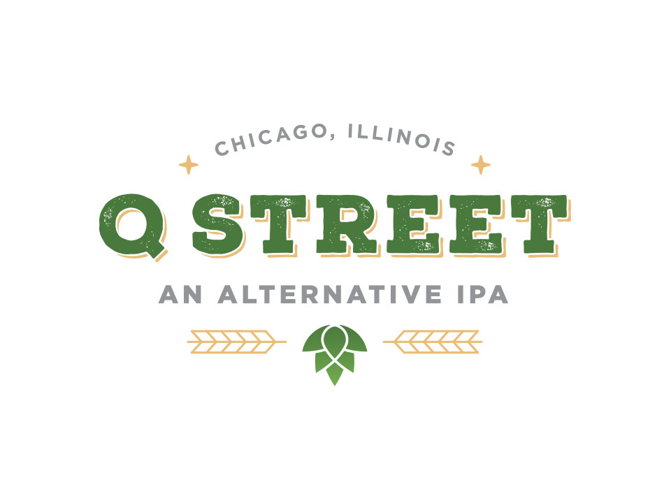 Q Street Beer - Concept Logo