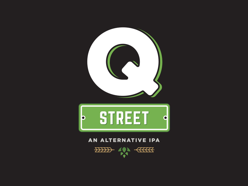 Q Street Beer - Concept Logo