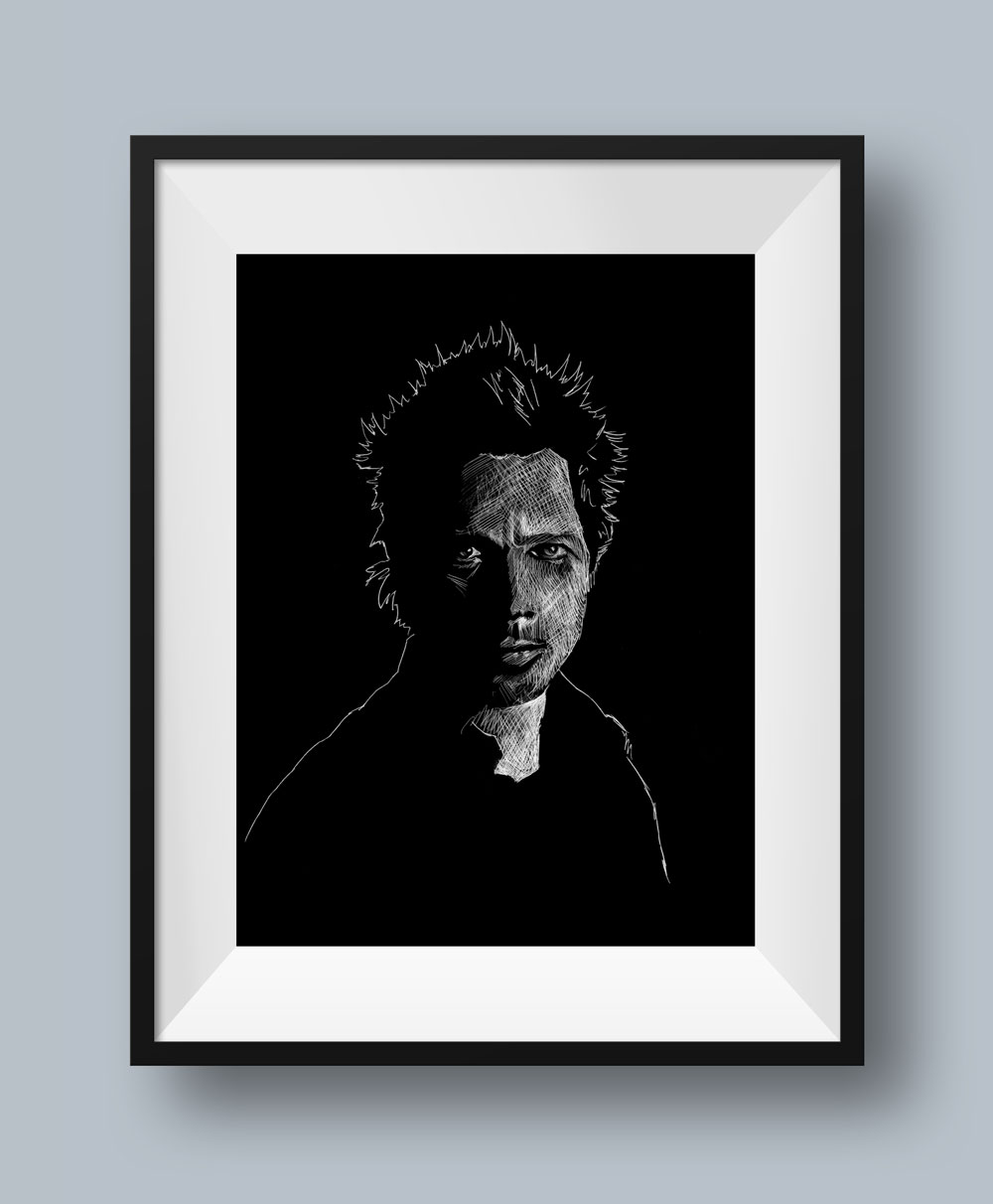 Chris Cornell Illustration