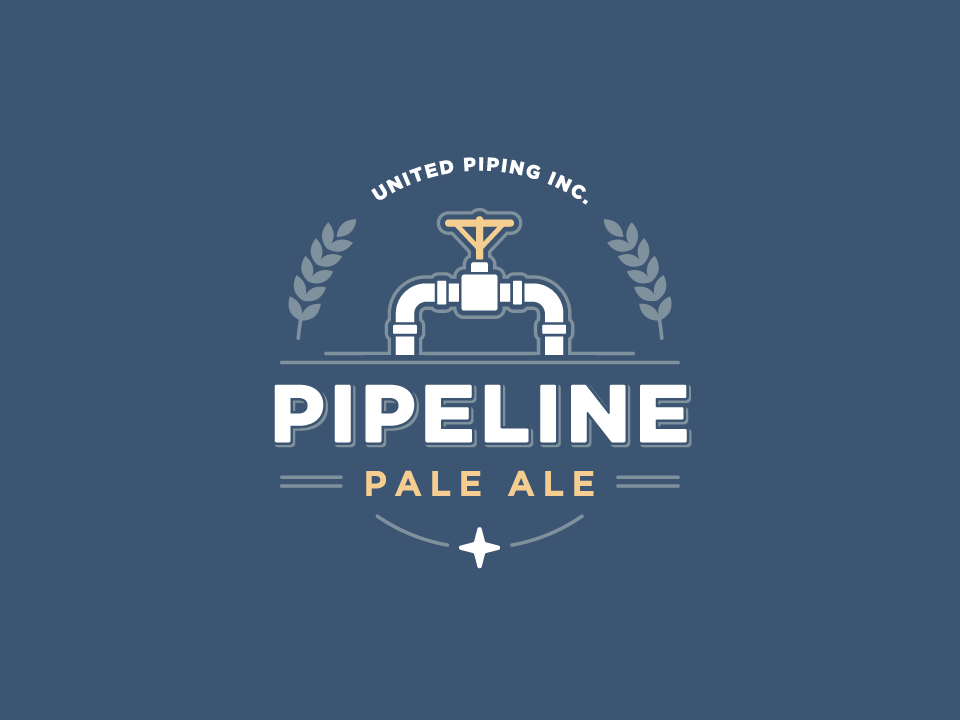 Pipeline Pale Ale - Logo