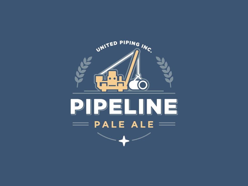 Pipeline Pale Ale - Logo